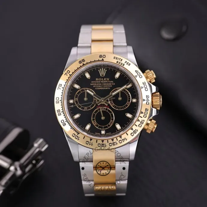 rolex cosmograph daytona 116503 black index dial 40mm mens replica8 rolex cosmograph daytona 116503 black index dial 40mm mens replica8