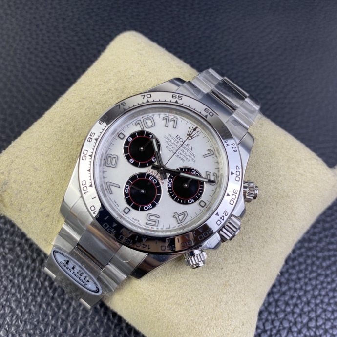 rolex cosmograph daytona 116509 white arabic dial white gold 40mm3 rolex cosmograph daytona 116509 white arabic dial white gold 40mm3