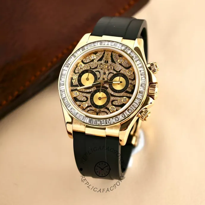 rolex cosmograph daytona 116588 yellow gold black rubber strap9 rolex cosmograph daytona 116588 yellow gold black rubber strap9