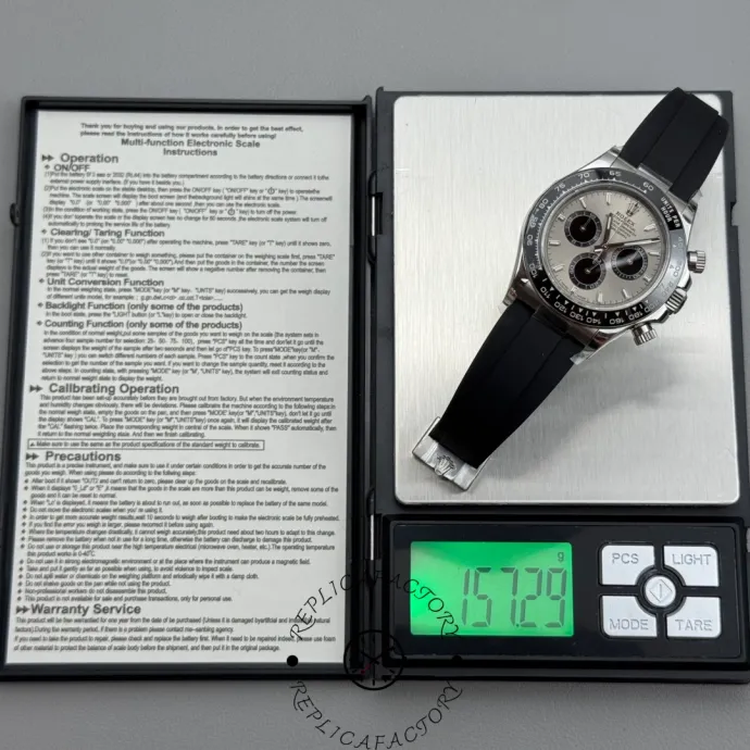 rolex daytona 126519ln 0006 40mm silver ghost dial white gold11 rolex daytona 126519ln 0006 40mm silver ghost dial white gold11