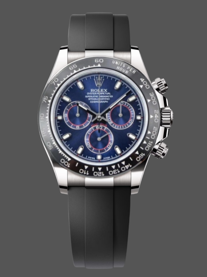 rolex daytona cosmograph 116519 blue dial 40mm mens replica watch