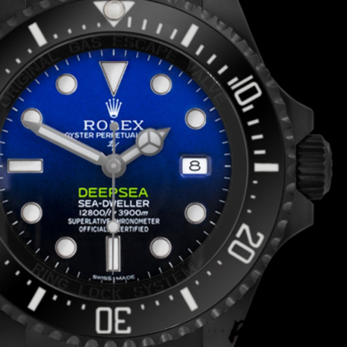 rolex sea dweller deepsea 116660 pvddlc coated stainless steel d blue dial 44mm mens 1 rolex sea dweller deepsea 116660 pvddlc coated stainless steel d blue dial 44mm mens 1