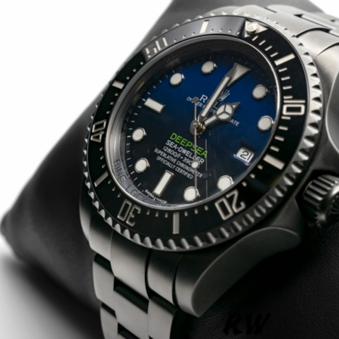 rolex sea dweller deepsea 116660 pvddlc coated stainless steel d blue dial 44mm mens 2 rolex sea dweller deepsea 116660 pvddlc coated stainless steel d blue dial 44mm mens 2
