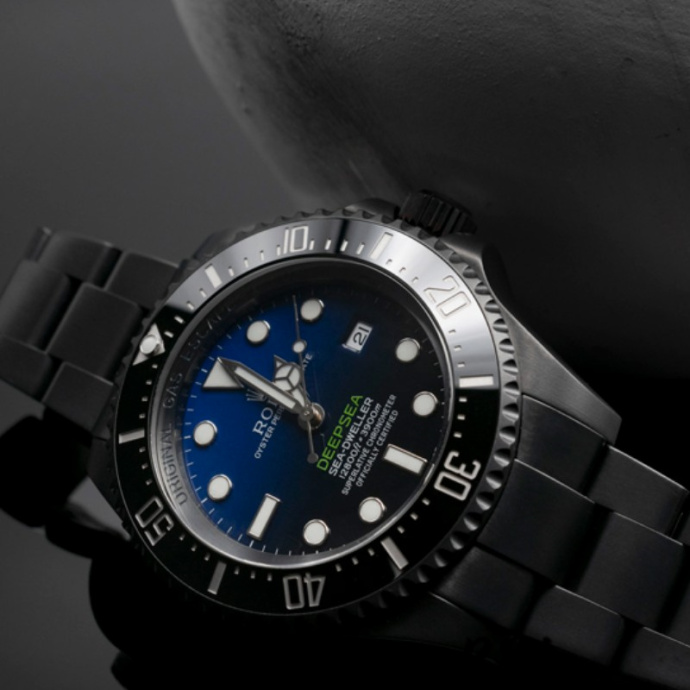 rolex sea dweller deepsea 116660 pvddlc coated stainless steel d blue dial 44mm mens 3 rolex sea dweller deepsea 116660 pvddlc coated stainless steel d blue dial 44mm mens 3