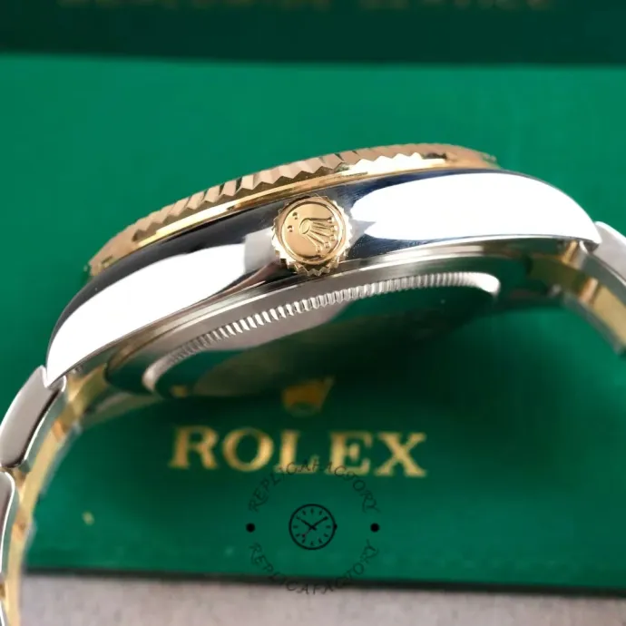 rolex sky dweller 326933 champagne dial stainless steel6 rolex sky dweller 326933 champagne dial stainless steel6