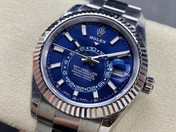 rolex sky dweller 42 m336934 0005 stainless steel blue dial replica3 rolex sky dweller 42 m336934 0005 stainless steel blue dial replica3
