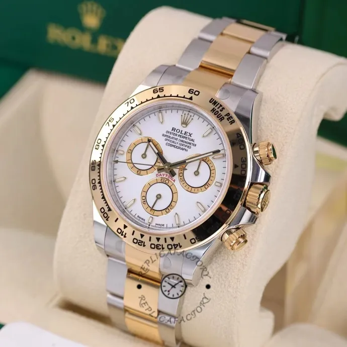 rolex two tone daytona 126503 white dial replica watch10 rolex two tone daytona 126503 white dial replica watch10