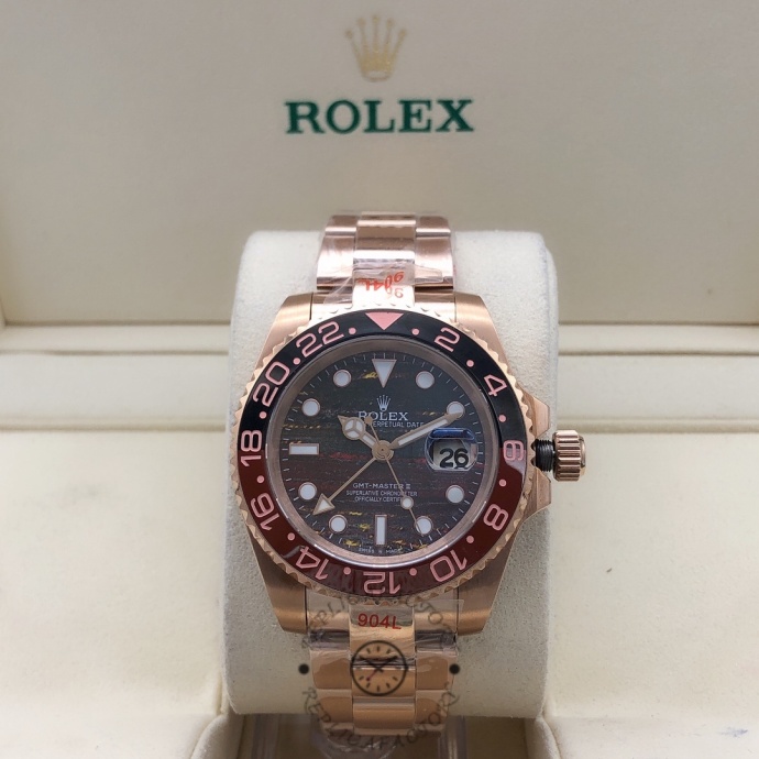 2025 rolex gmt master ii 18k everose gold m126715chnr 00021 2025 rolex gmt master ii 18k everose gold m126715chnr 00021