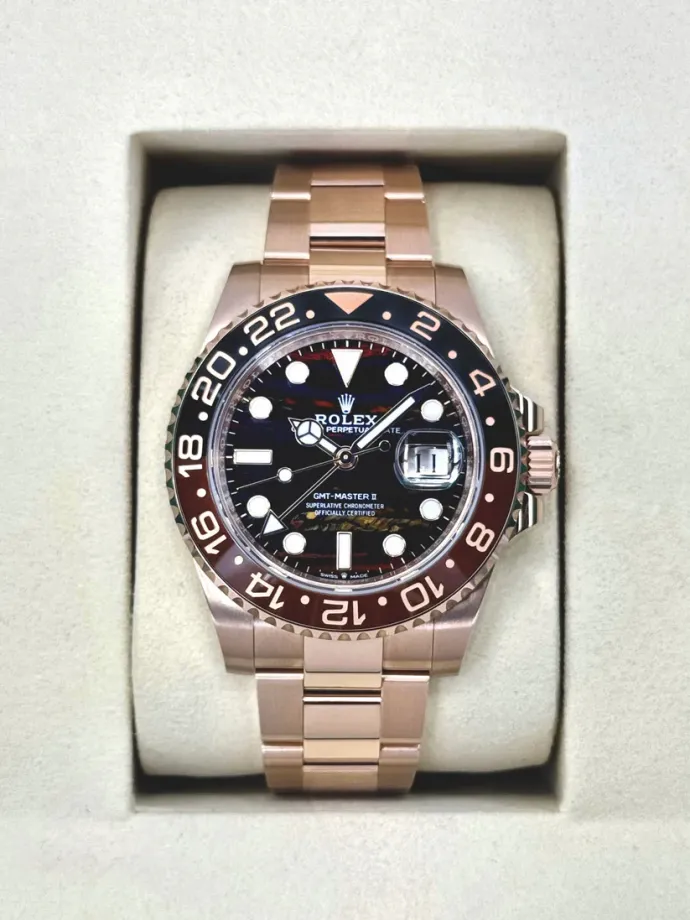 2025 rolex gmt master ii 18k everose gold m126715chnr 00027 2025 rolex gmt master ii 18k everose gold m126715chnr 00027