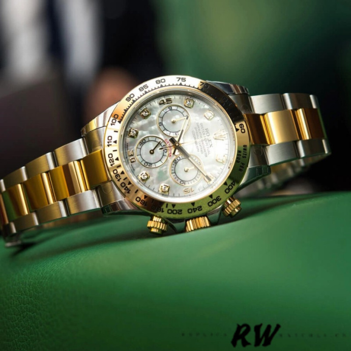 rolex cosmograph daytona 116503 white mother of pearl dial 40mm11 rolex cosmograph daytona 116503 white mother of pearl dial 40mm11