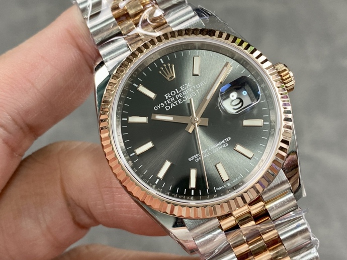 rolex datejust 126231 two tone ss rose gold grey rhodium dial2 rolex datejust 126231 two tone ss rose gold grey rhodium dial2