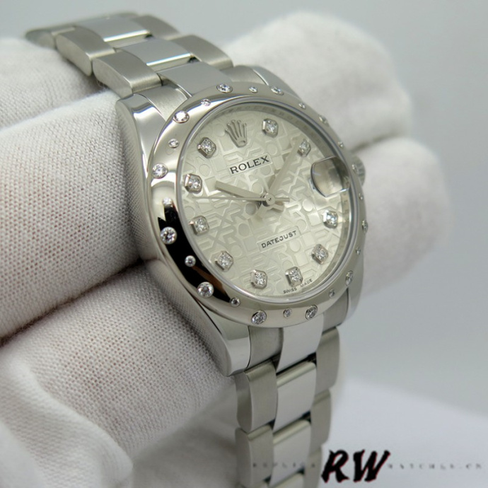 rolex datejust 178344 silver jubilee diamond dial 31mm lady replica watch1 rolex datejust 178344 silver jubilee diamond dial 31mm lady replica watch1