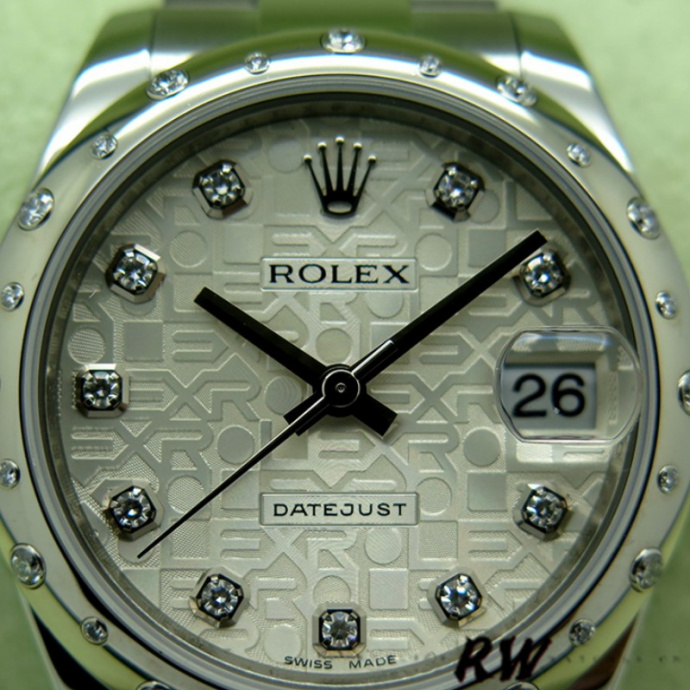 rolex datejust 178344 silver jubilee diamond dial 31mm lady replica watch2 rolex datejust 178344 silver jubilee diamond dial 31mm lady replica watch2