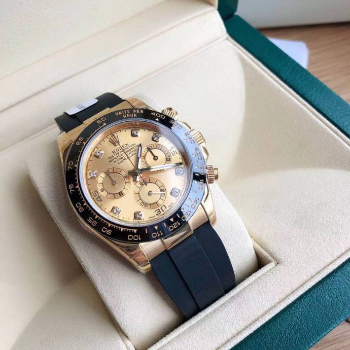 rolex daytona 116518ln diamond champagne dial 40mm mens replica2 rolex daytona 116518ln diamond champagne dial 40mm mens replica2