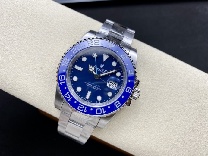 rolex gmt master ii 126710 wildman 904l ss blue dial on ss5 rolex gmt master ii 126710 wildman 904l ss blue dial on ss5