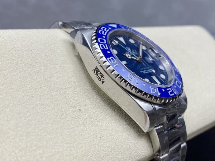 rolex gmt master ii 126710 wildman 904l ss blue dial on ss7 rolex gmt master ii 126710 wildman 904l ss blue dial on ss7
