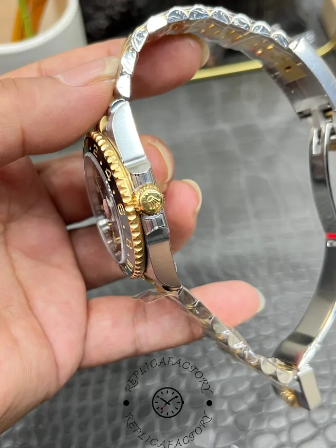 rolex gmt master ii black dial steel 18kt yellow gold6 rolex gmt master ii black dial steel 18kt yellow gold6