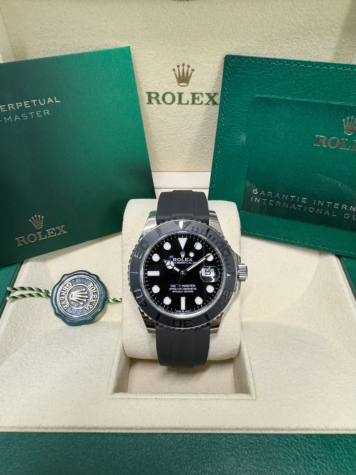rolex yacht master 226659 white gold black dial 42mm mens replica11 rolex yacht master 226659 white gold black dial 42mm mens replica11