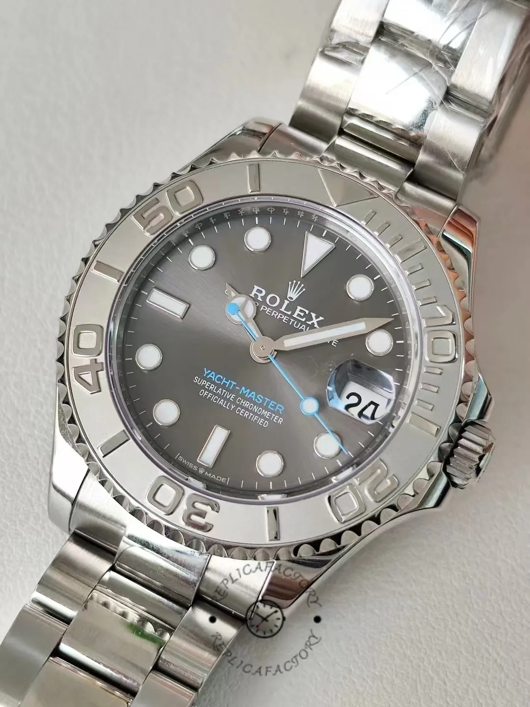 rolex yacht master 37 automatic slate grey dial platinum bezel steel10 rolex yacht master 37 automatic slate grey dial platinum bezel steel10