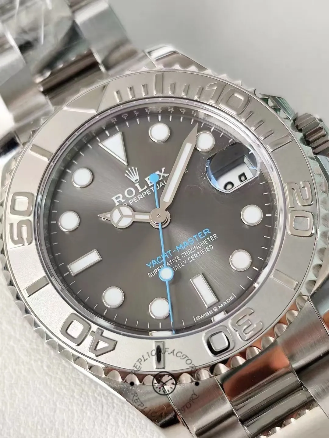 rolex yacht master 37 automatic slate grey dial platinum bezel steel12 rolex yacht master 37 automatic slate grey dial platinum bezel steel12