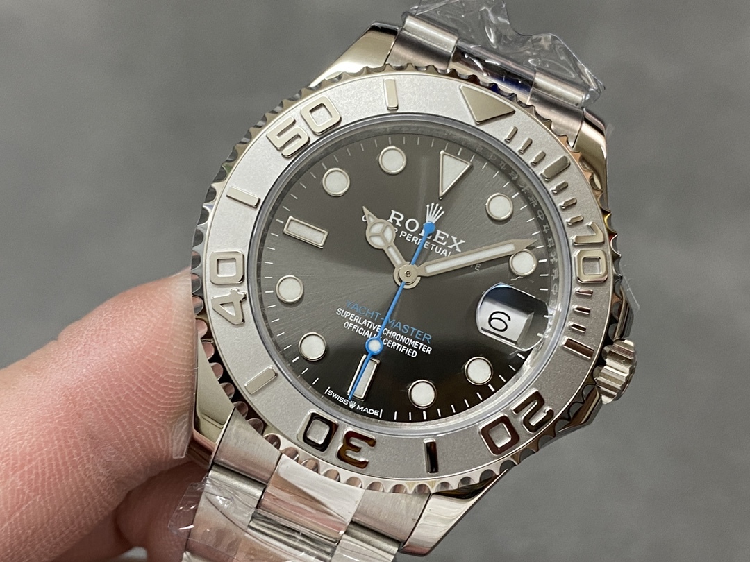 rolex yacht master 37 automatic slate grey dial platinum bezel steel4 rolex yacht master 37 automatic slate grey dial platinum bezel steel4