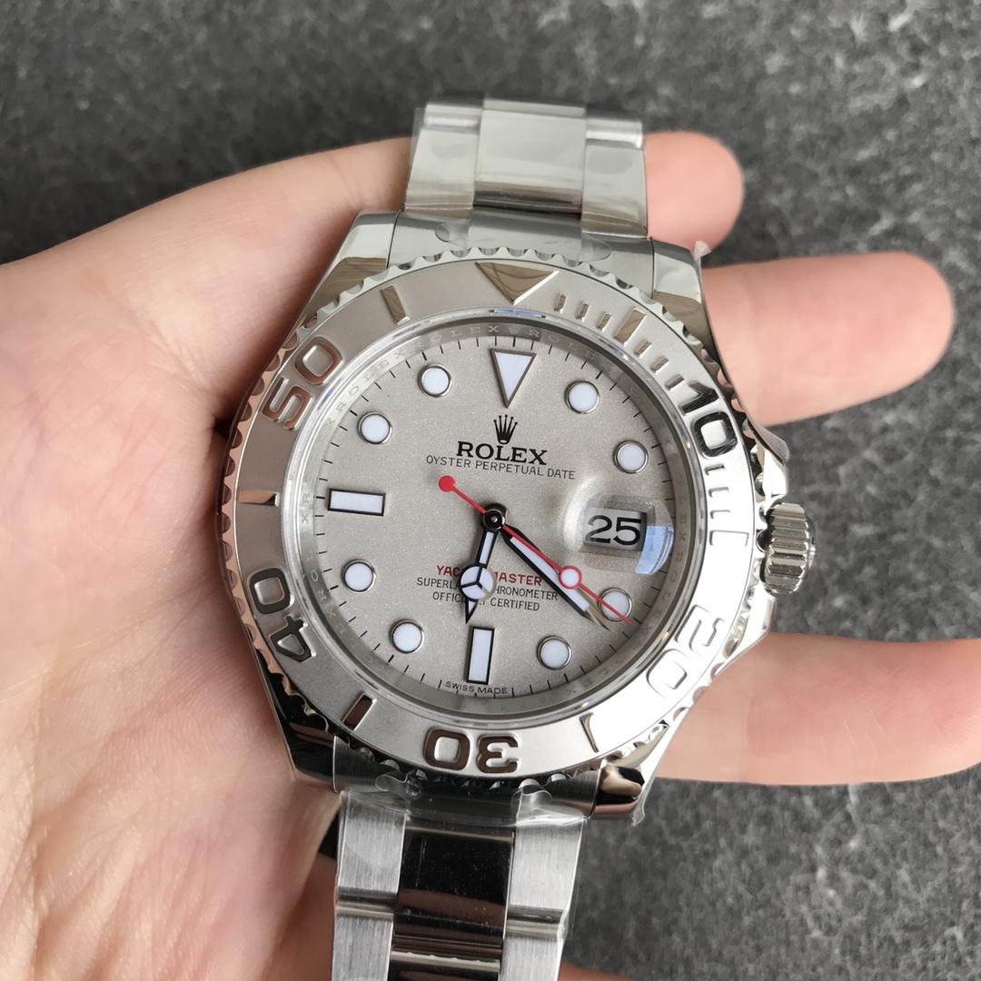 rolex yachtmaster 168622 platinum stainless steel silver dial 35mm1 rolex yachtmaster 168622 platinum stainless steel silver dial 35mm1